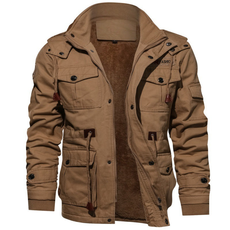 Veste d'Hiver en Coton TitanForge™ pour Homme — Maîtrisez une Chaleur Inarrêtable et une Confiance Robuste Chaque Jour Froid