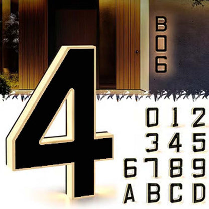 Relentless Waterproof LED Numbers™ — Make Your Home The Brightest Beacon Anyone Can Find