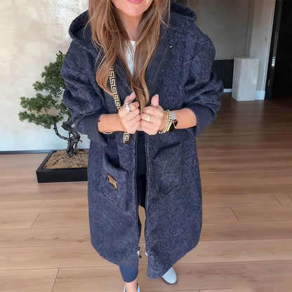 Virella — Dames Casual Lange Mouw Jas met Capuchon voor Dagelijks Warmtecomfort
