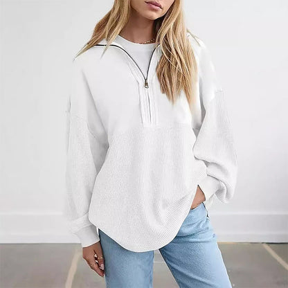 Half-Zip Sweatshirt™ — どこへ行っても比類なき快適さと簡単スタイルに包まれる