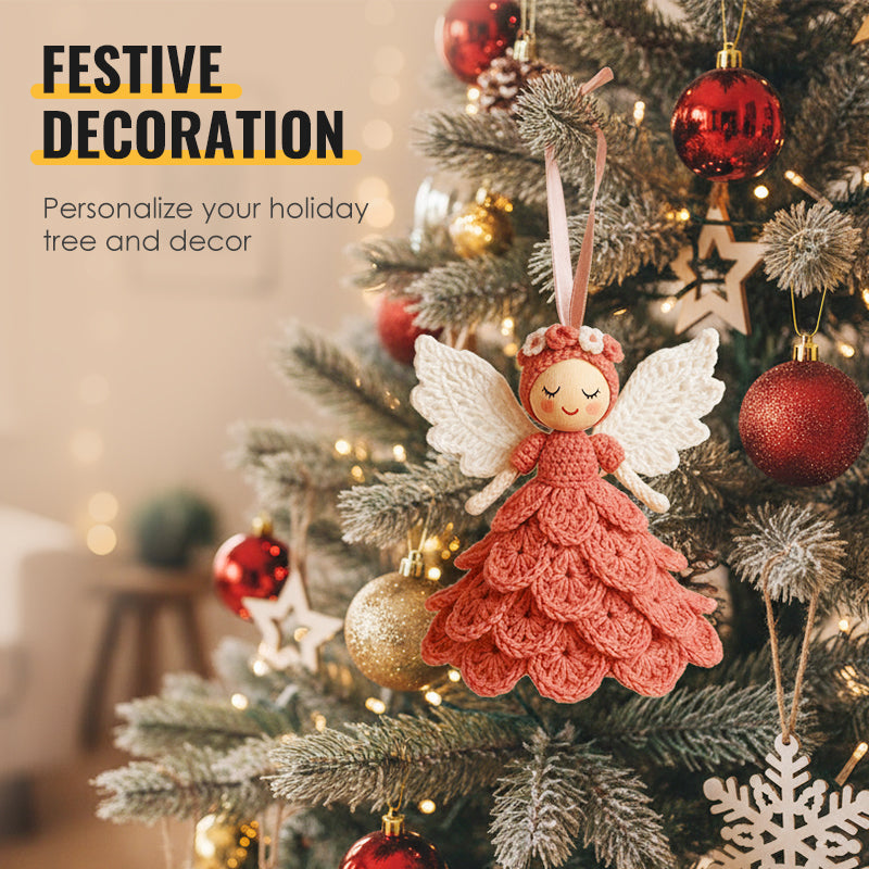 Crochet Angel Ornaments Kit™ — Create Heartwarming Holiday Magic with Effortless Beauty