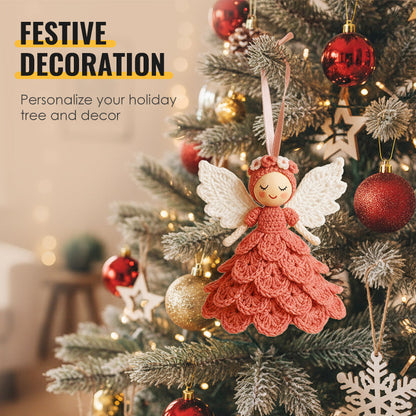 Crochet Angel Ornaments Kit™ — Create Heartwarming Holiday Magic with Effortless Beauty