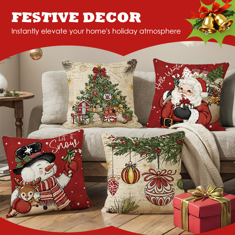 HolidayGlow Pillow Covers™ — Wrap Your Home in Cozy, Festive Magic That Lasts Season After Season