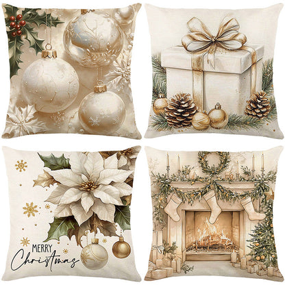 HolidayGlow Pillow Covers™ — Wrap Your Home in Cozy, Festive Magic That Lasts Season After Season