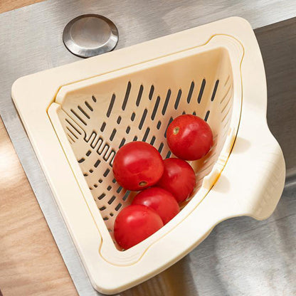 Corner Sink Strainer™ — Recâștigă-ți Bucătăria cu Curățare Instantanee, Fără Mizerie