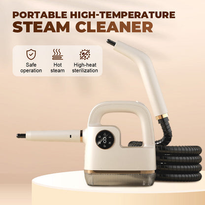 Virella SteamPro — Bærbar højtemperatur damprenser med flere børster