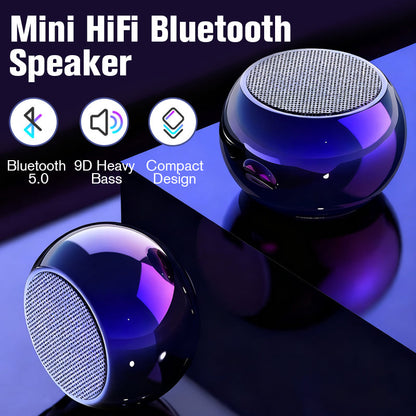 Vireli Mini — Kannettava Bluetooth-kaiutin 360° Hi-Fi Äänellä
