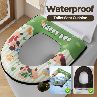 Liora — Waterdichte Toiletzittingkussen met Aromatherapie Handgreep