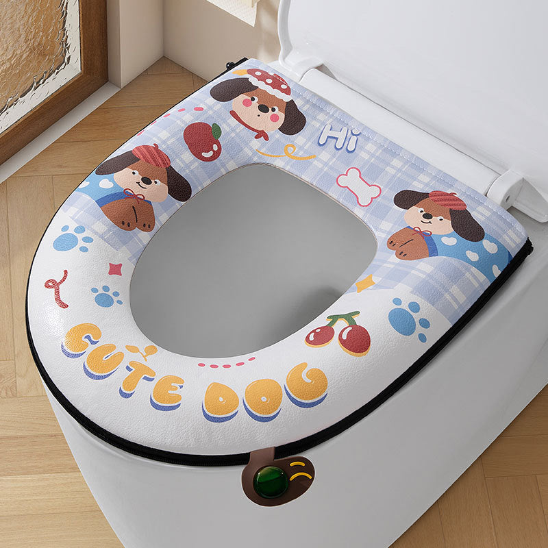Liora — Waterdichte Toiletzittingkussen met Aromatherapie Handgreep