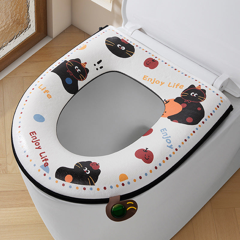 Liora — Waterdichte Toiletzittingkussen met Aromatherapie Handgreep