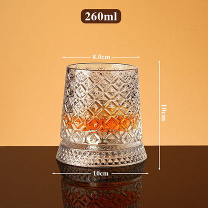 Pahar HypnoSpin pentru Whiskey™ — Aprinde-ți Simțurile cu Fiecare Înghițitură Hipnotizantă
