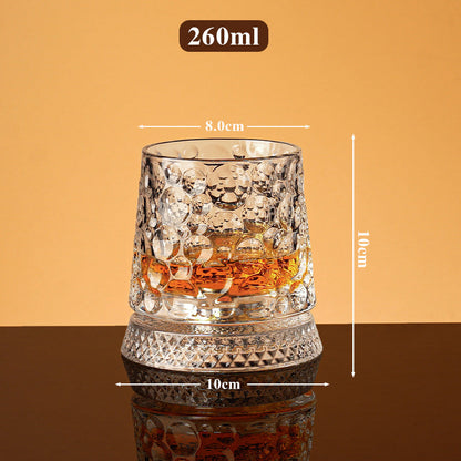 Pahar HypnoSpin pentru Whiskey™ — Aprinde-ți Simțurile cu Fiecare Înghițitură Hipnotizantă