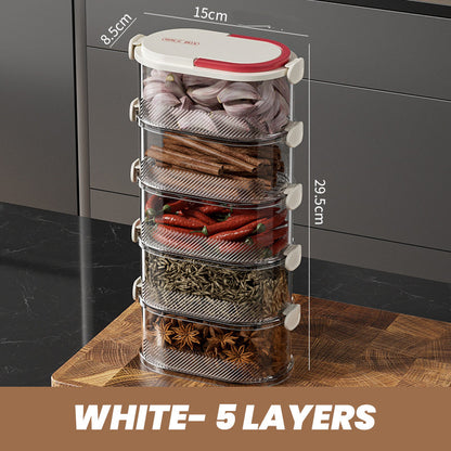 Multi-Layer Spice Tower™ — Ovládnite kuchyňu a uzamknite silu chutí