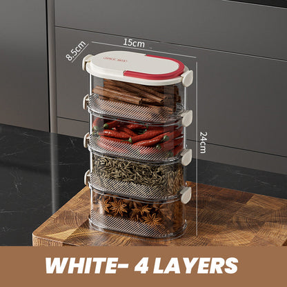 Multi-Layer Spice Tower™ — Ovládnite kuchyňu a uzamknite silu chutí