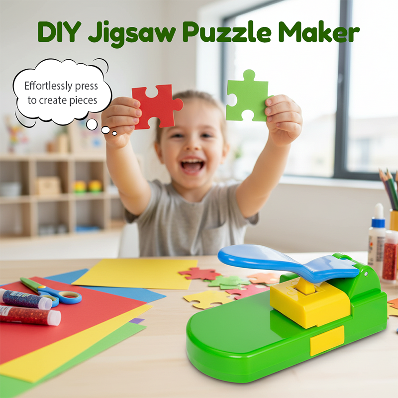 Puzora — DIY sada na výrobu vlastných puzzle s úložným podnosom
