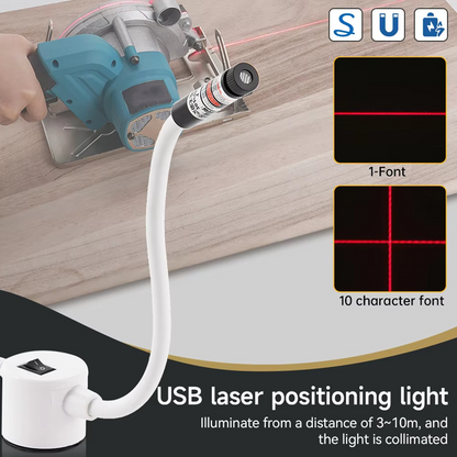 🔥NYTÅRSUDSALG - Zephyrix magnetisk positionerings quilting laserlys til symaskine