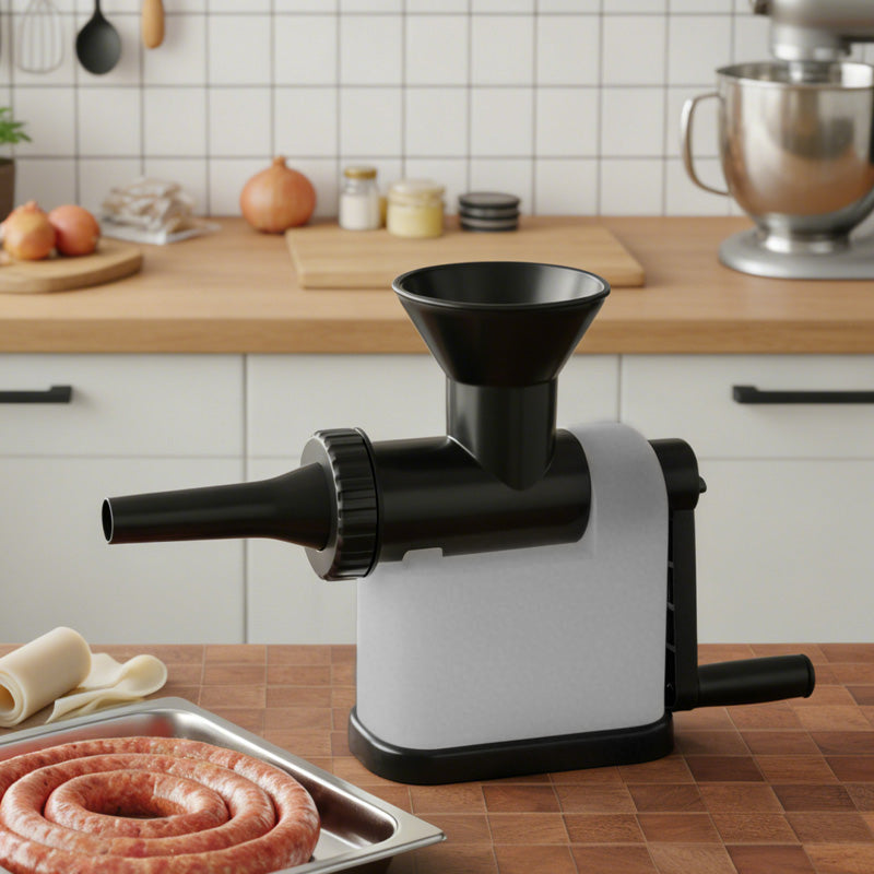 🔥 Heißer Verkauf 50% RABATT 🔥Veltrino Wurstfüllmaschine mit 3 Düsen