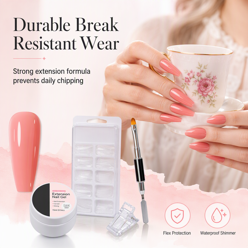 Gel construtor de unhas sólido Formelle™ – 16 cores