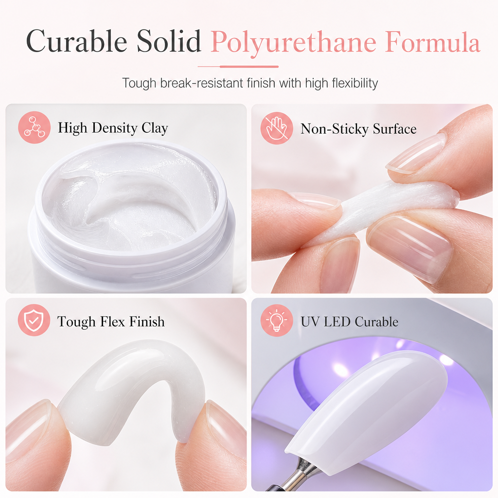 Gel construtor de unhas sólido Formelle™ – 16 cores