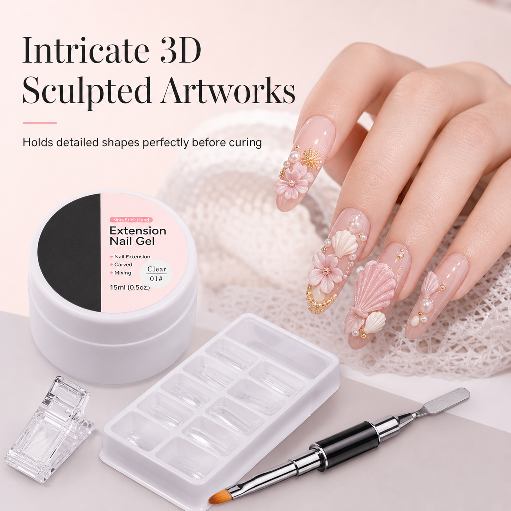 Gel construtor de unhas sólido Formelle™ – 16 cores