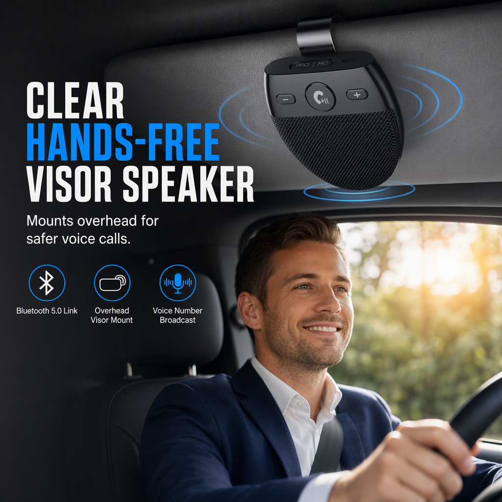 Viva-voz Bluetooth para para-sol Visora™