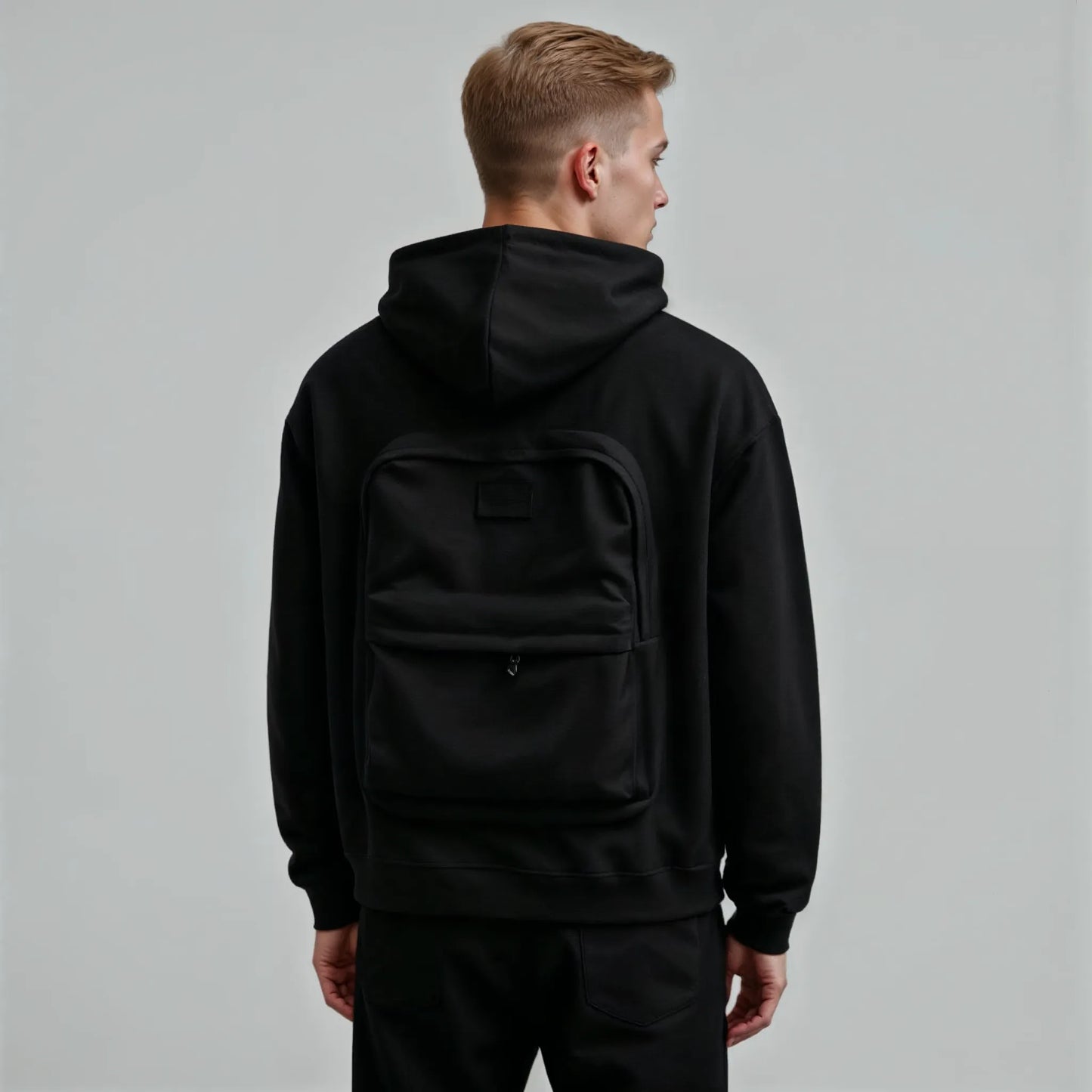 Tazzi — Travel Jacket with Built-in Backpack for Lightweight Carry