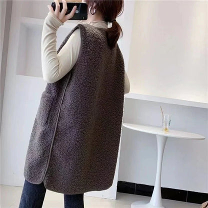 Women's Teddy Casual Vest