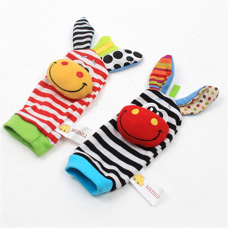 Rattle Socks & Wrist Straps For Babies 12$ TODAY ONLY