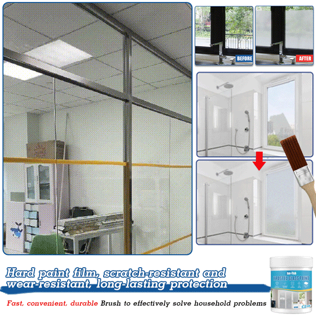 Frostet glassmaling